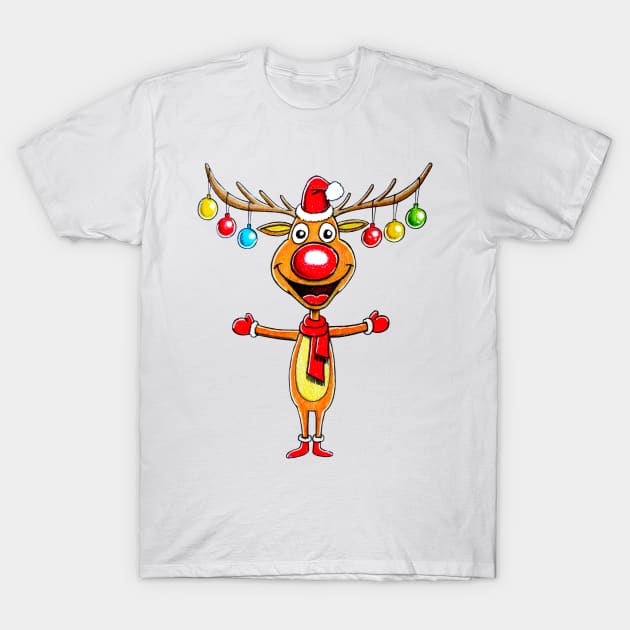 Rudolph T-Shirt by tabslabred